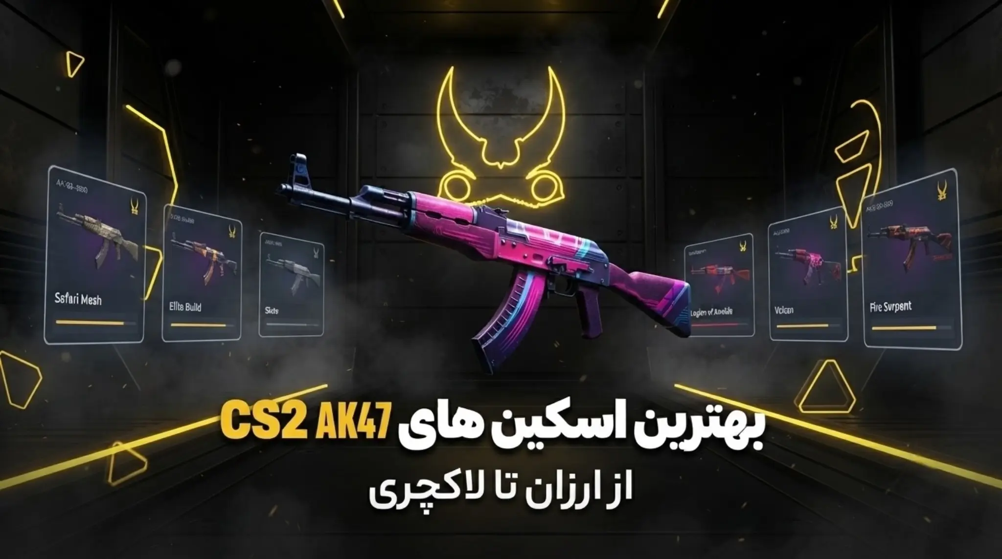 بهترین اسکین های AK-47 در CS2 | از ارزان تا لاکچری!