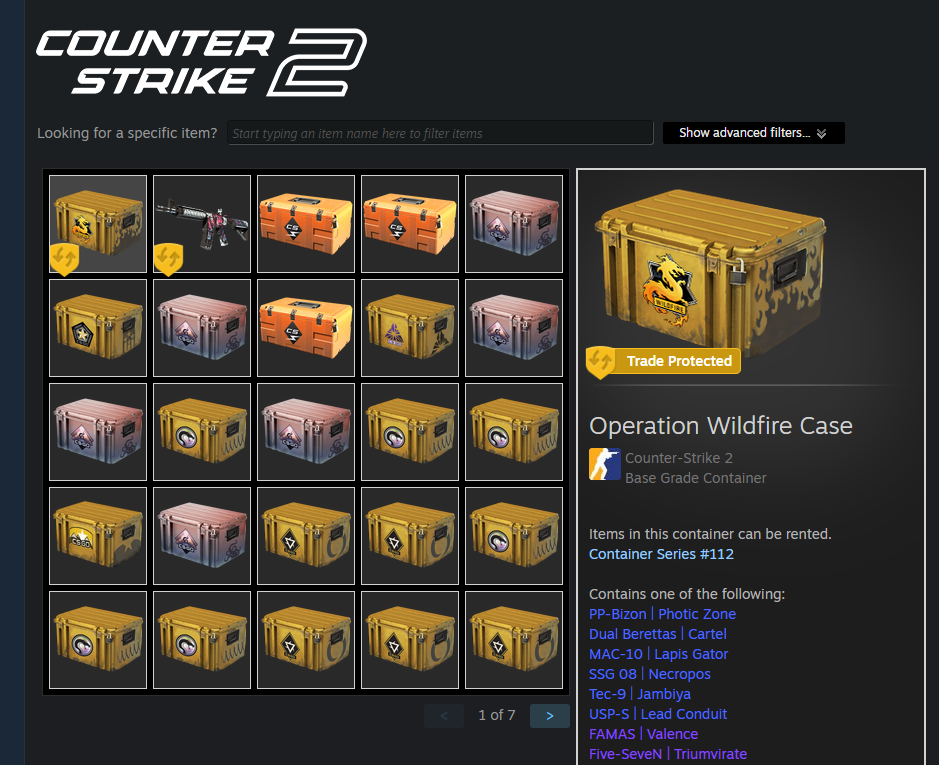cs2 inventory